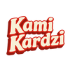 Logo with 'Kami Kardzi' text in a stylized font on a white background
