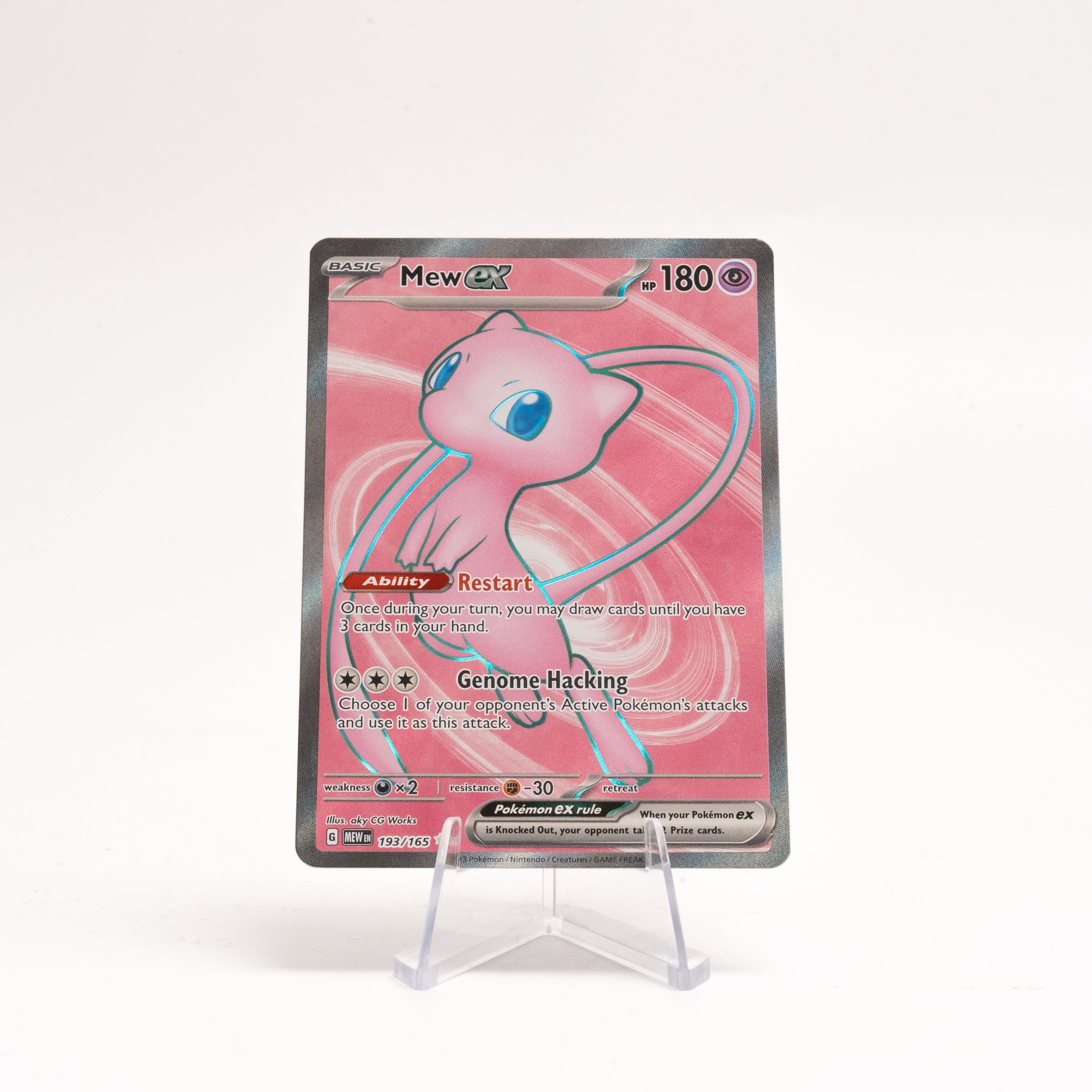 Mew EX Front of Card
