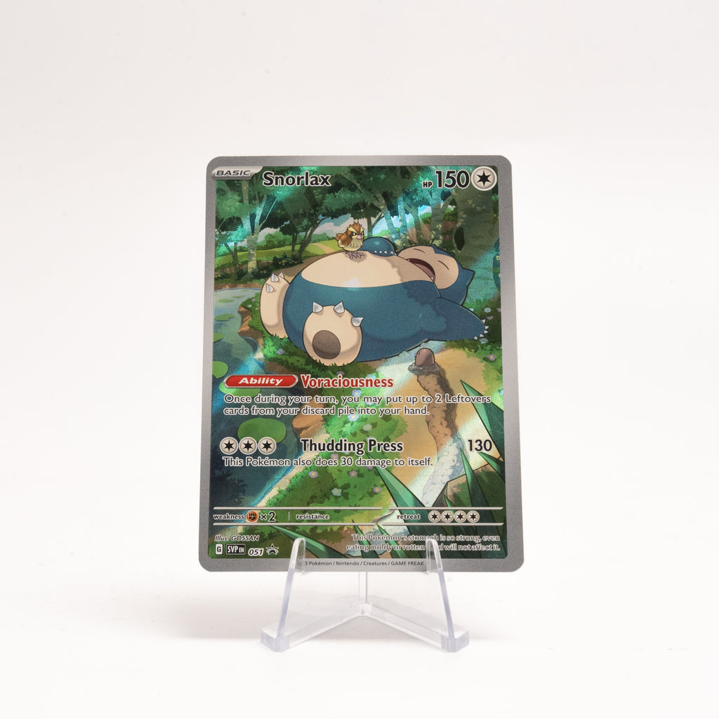 Snorlax (051) Black Star Promo