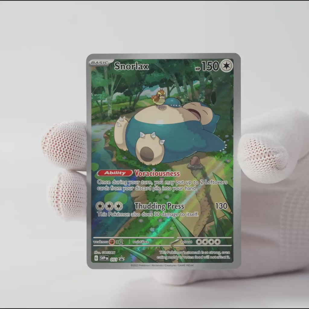 Snorlax (051) Black Star Promo